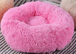 Dog Beds For Small Dogs Round Plush Cat Litter Kennel Pet Nest Mat Puppy Beds