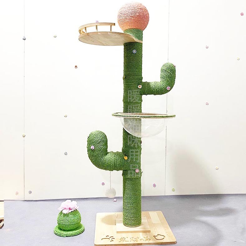 Cactus Cat Climbing Frame Self-made Material Package