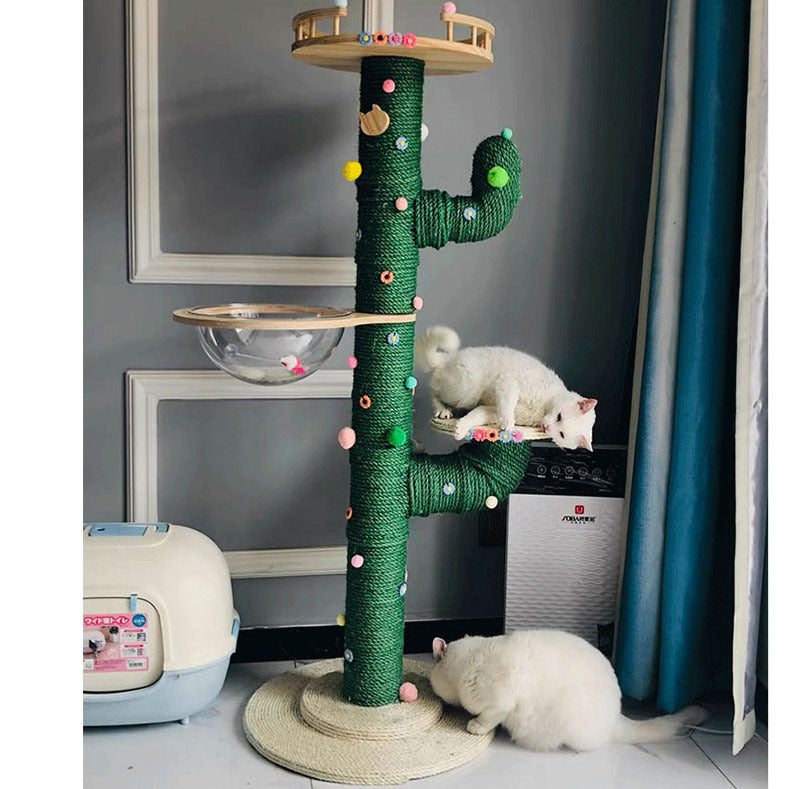 Cactus Cat Climbing Frame Self-made Material Package