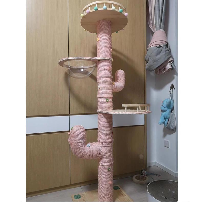 Cactus Cat Climbing Frame Self-made Material Package