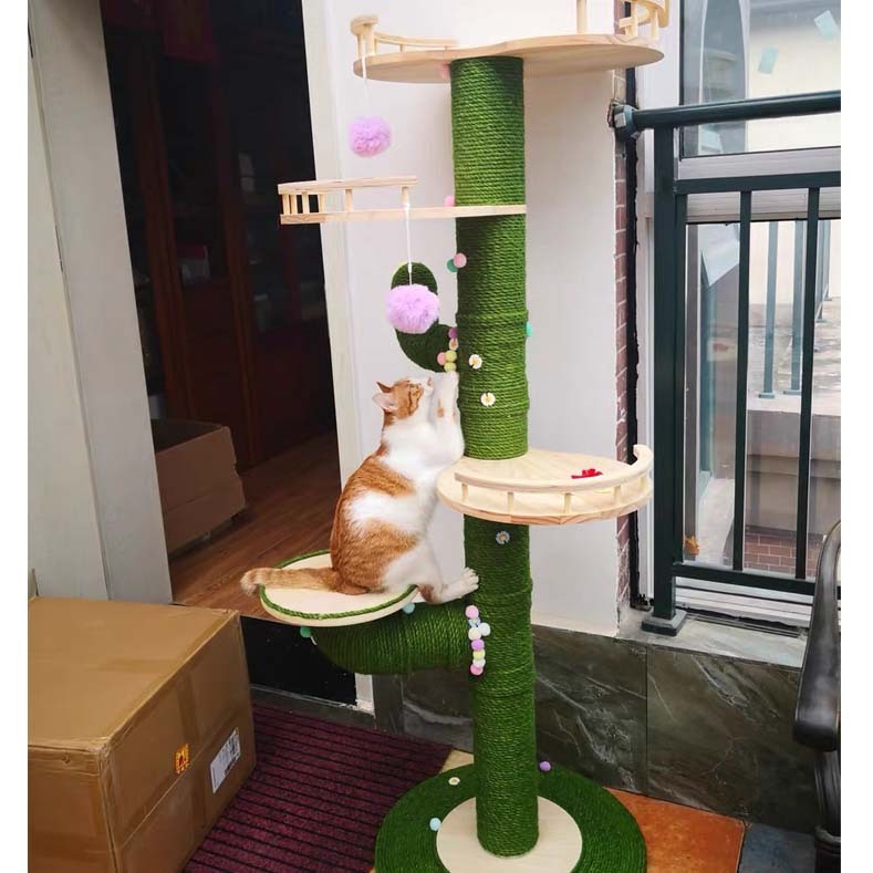 Cactus Cat Climbing Frame Self-made Material Package