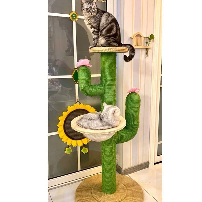 Cactus Cat Climbing Frame Self-made Material Package