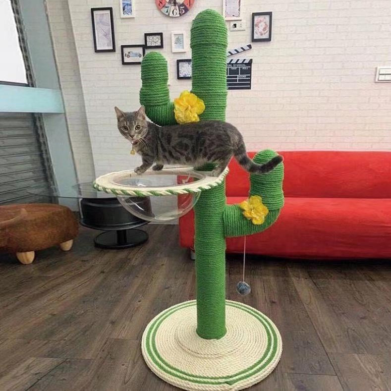 Cactus Cat Climbing Frame Self-made Material Package